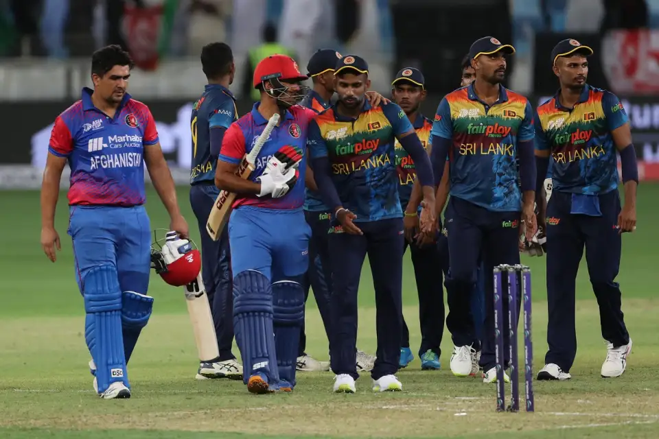 afghanistan national cricket team vs sri lanka national cricket team timeline
