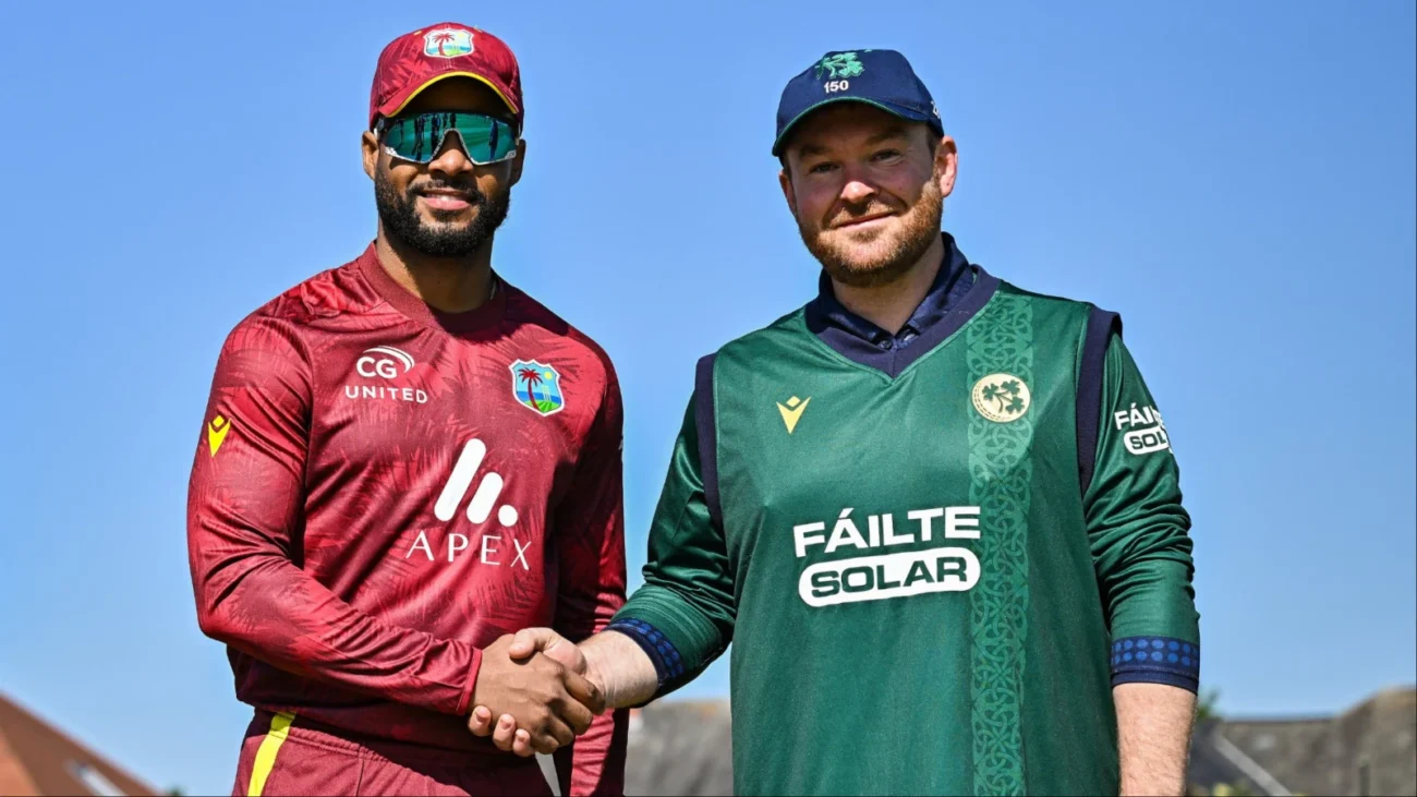 ireland cricket team vs west indies cricket team timeline