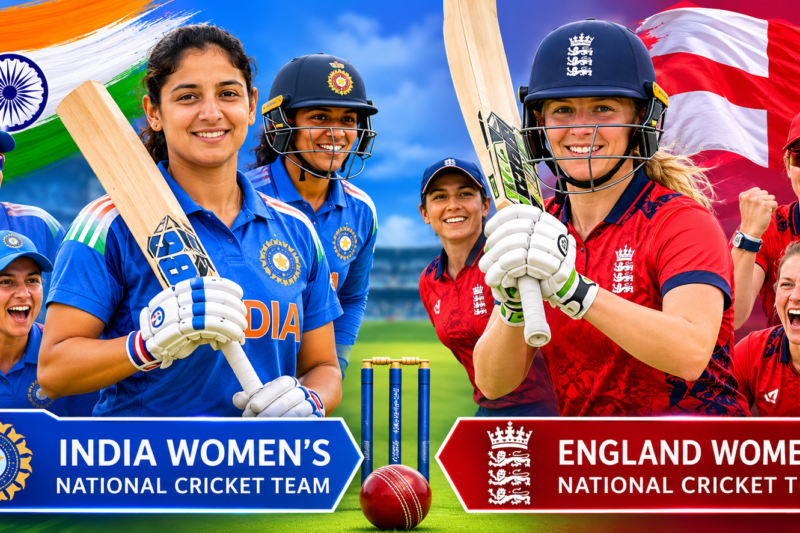 India Women’s National Cricket Team Vs England Women’s National Cricket Team Timeline