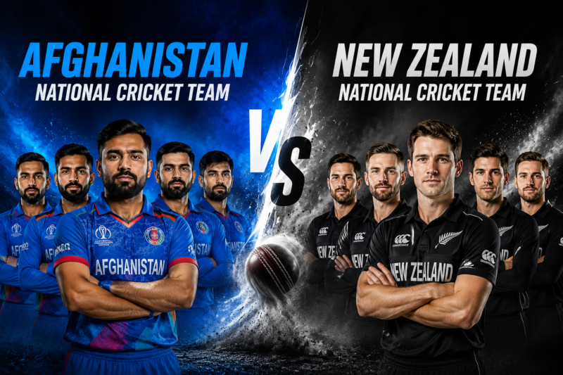 Afghanistan National Cricket Team Vs New Zealand National Cricket Team Timeline