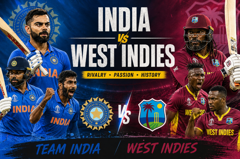 West Indies Cricket Team Vs India National Cricket Team Timeline