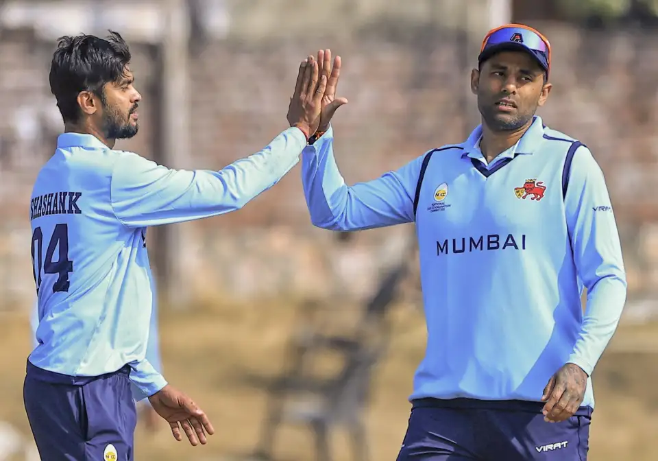 mumbai cricket team vs karnataka cricket team timeline