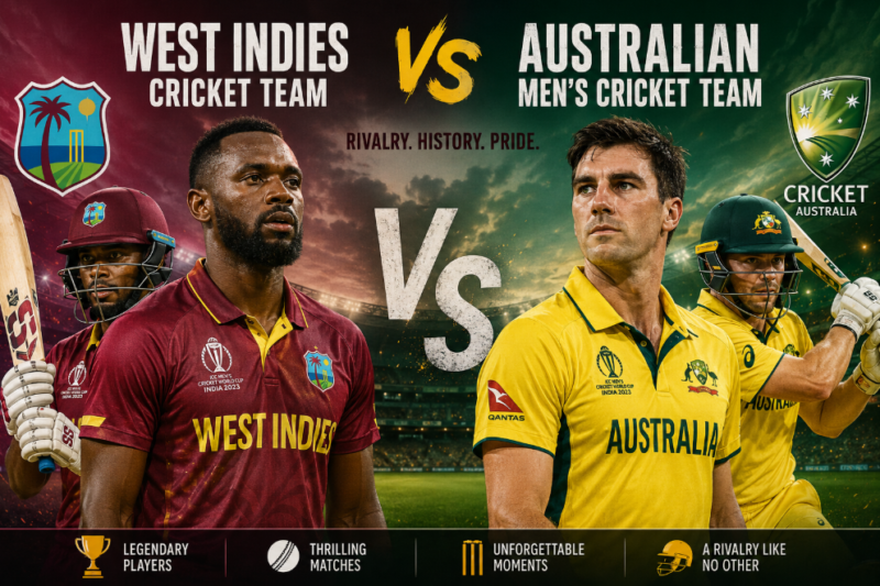 West Indies Cricket Team Vs Australian Men’s Cricket Team Stats