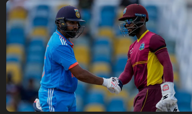 West indies cricket team vs India national cricket team match scorecard