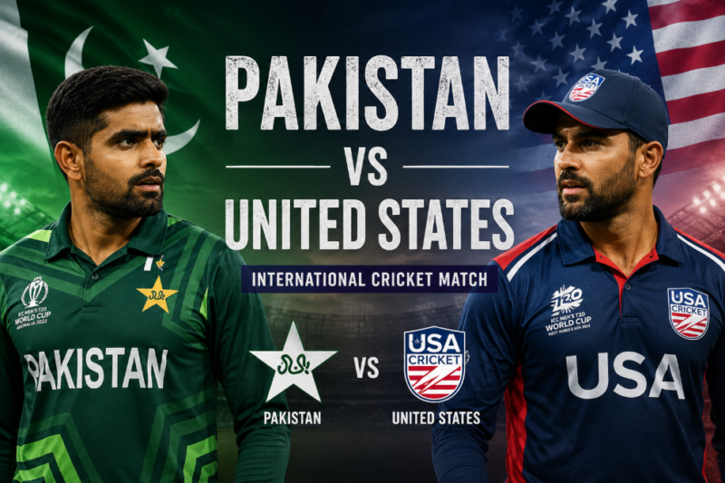 Pakistan National Cricket Team Vs United States National Cricket Team Standings
