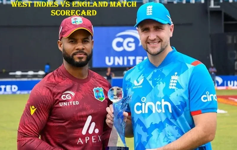 England Cricket Team Vs West Indies Cricket Team Match Scorecard