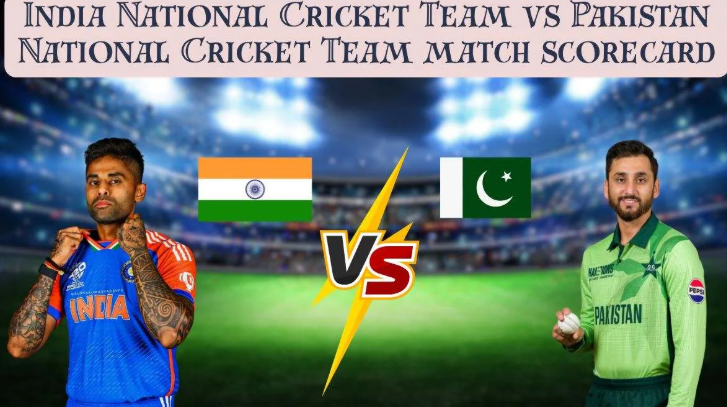 Pakistan National Cricket Team Vs India National Cricket Team Match Scorecard