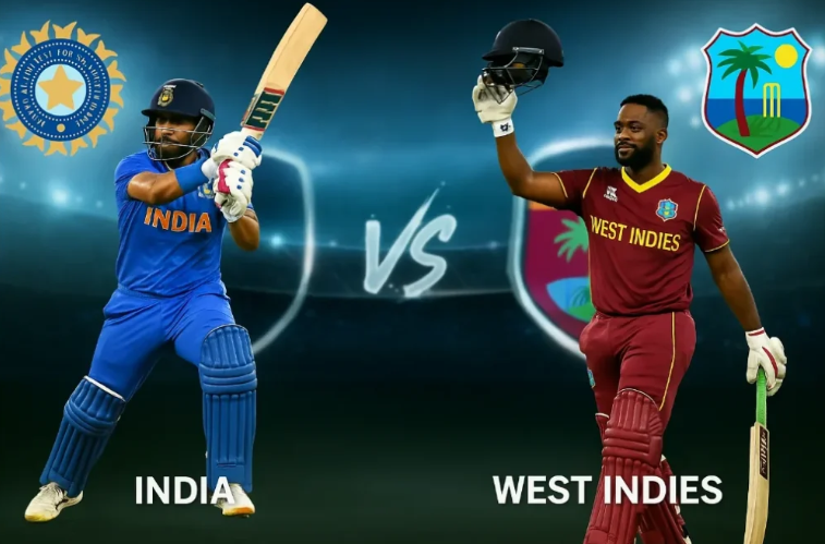 India National Cricket Team Vs West Indies Cricket Team Match Scorecard