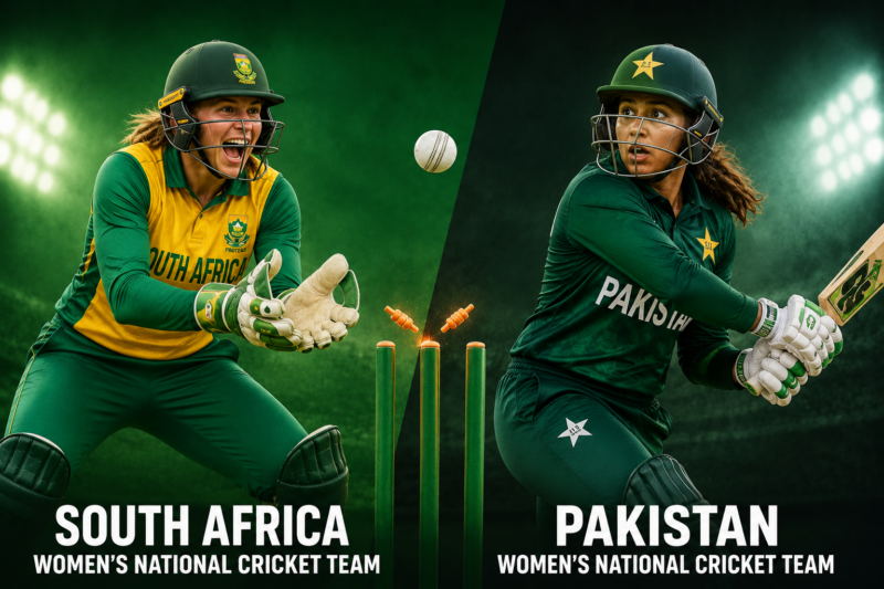South Africa Women’s National Cricket Team vs Pakistan Women’s National Cricket Team Matches