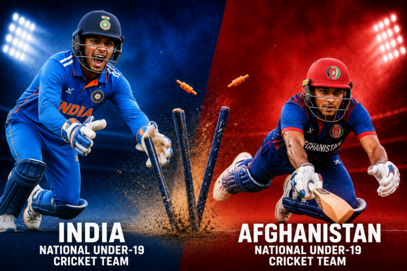 India National Under-19 Cricket Team vs Afghanistan National Under-19 Cricket Team Timeline