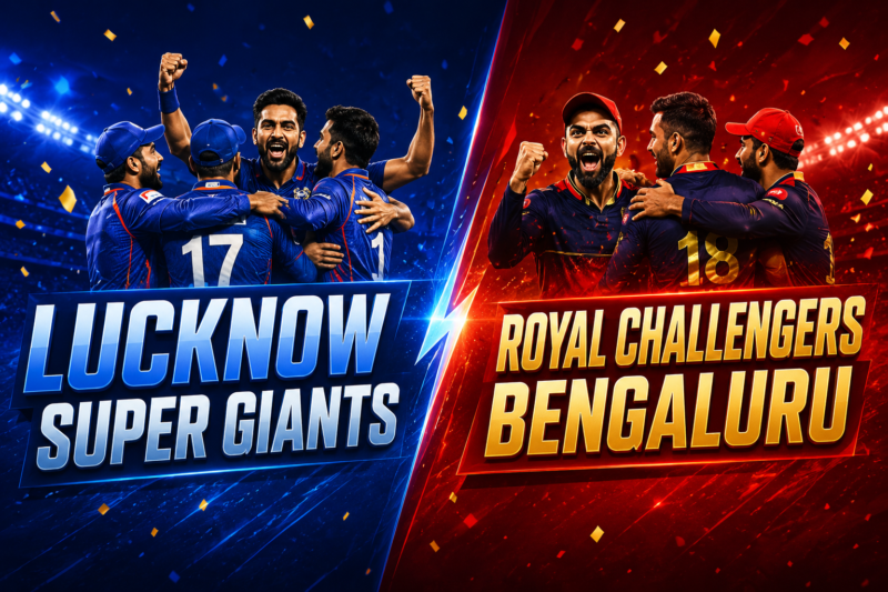 Lucknow Super Giants Vs Royal Challengers Bengaluru Stats