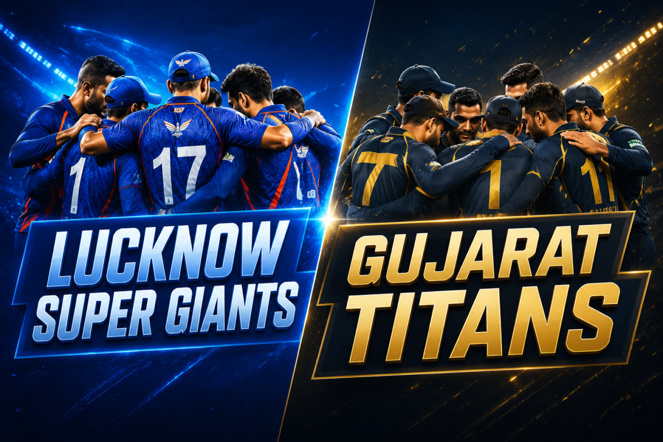 Lucknow Super Giants Vs Gujarat Titans Timeline