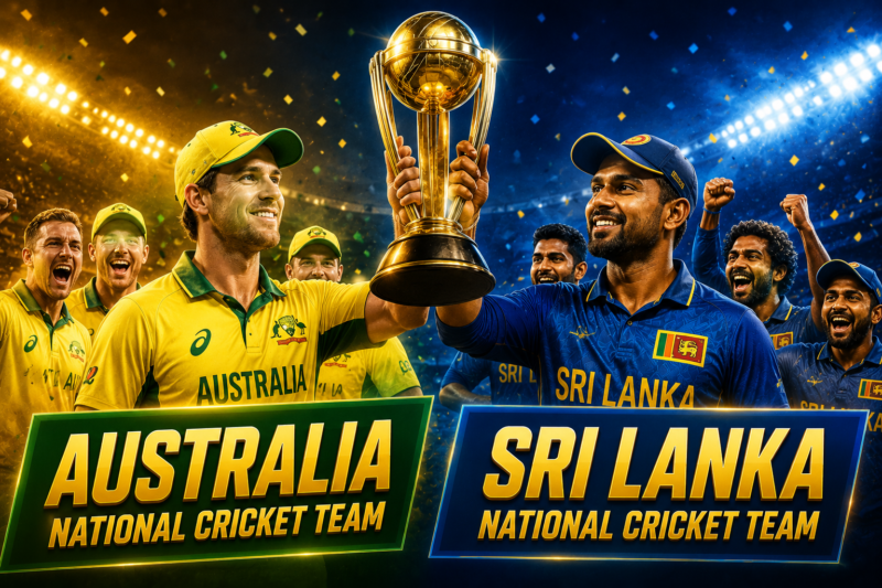 Australia National Cricket Team Vs Sri Lanka National Cricket Team Standings