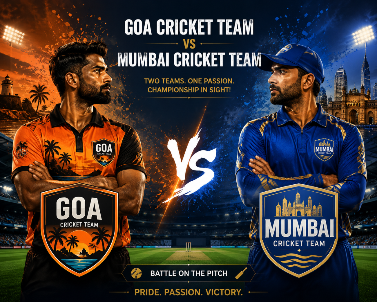 Goa Cricket Team Vs Mumbai Cricket Team Match Scorecard