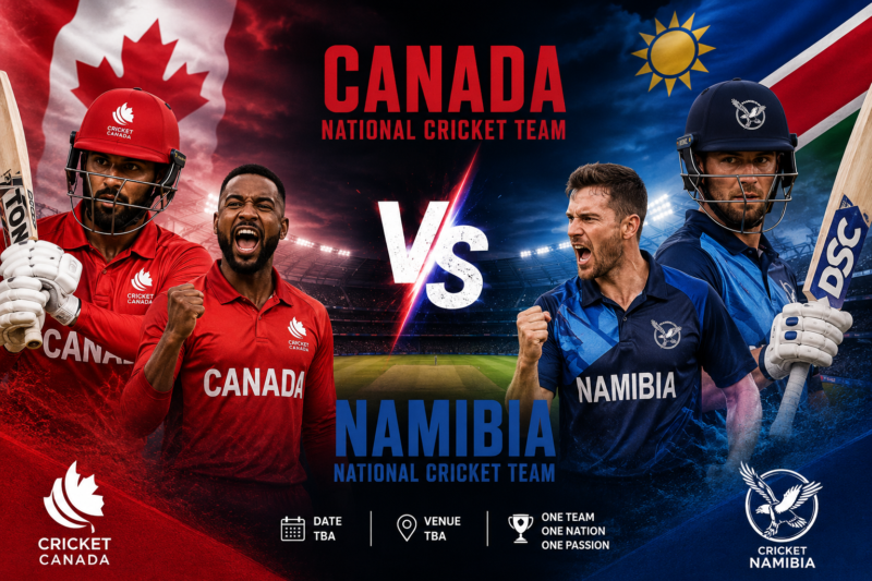 Canada National Cricket Team Vs Namibia National Cricket Team Match Scorecard