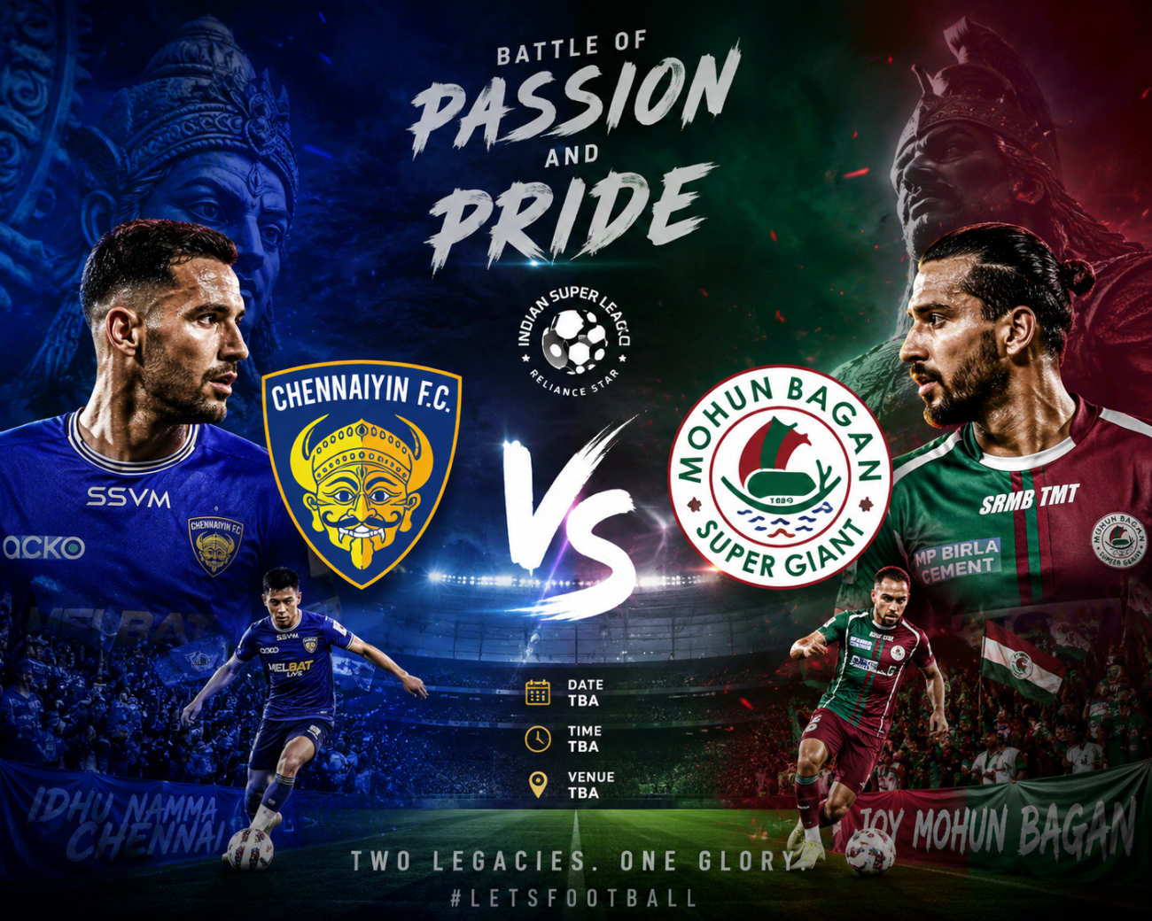 Chennaiyin Fc Vs Mohun Bagan Super Giant Timeline