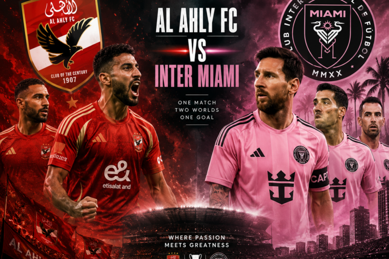 Al Ahly Fc Vs Inter Miami Timeline