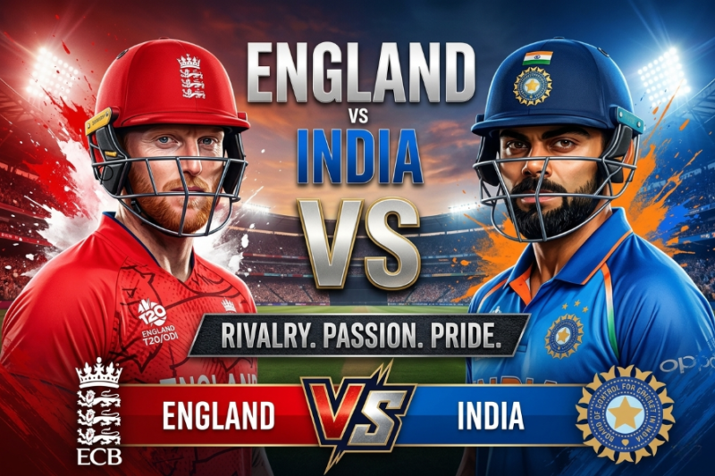India National Cricket Team vs England Cricket Team Players