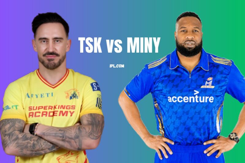Texas Super Kings vs MI New York Timeline