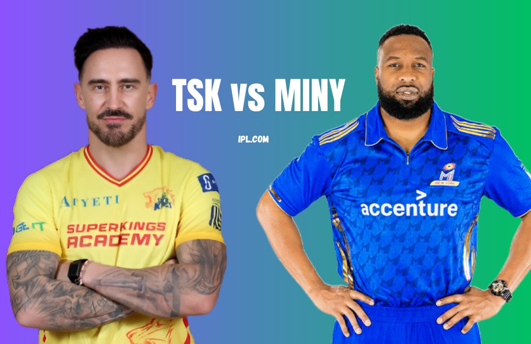 Texas Super Kings vs MI New York Timeline