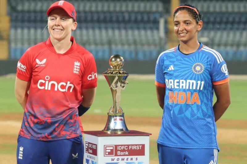 England Women’s National Cricket Team Vs India Women’s National Cricket Team Stats: Complete Head-to-Head Records, Player Statistics and Match History